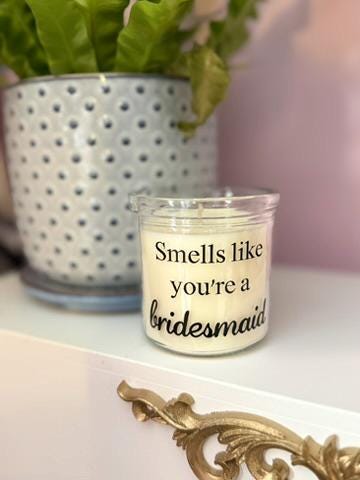 Bridesmaid/Bride Proposal Candles