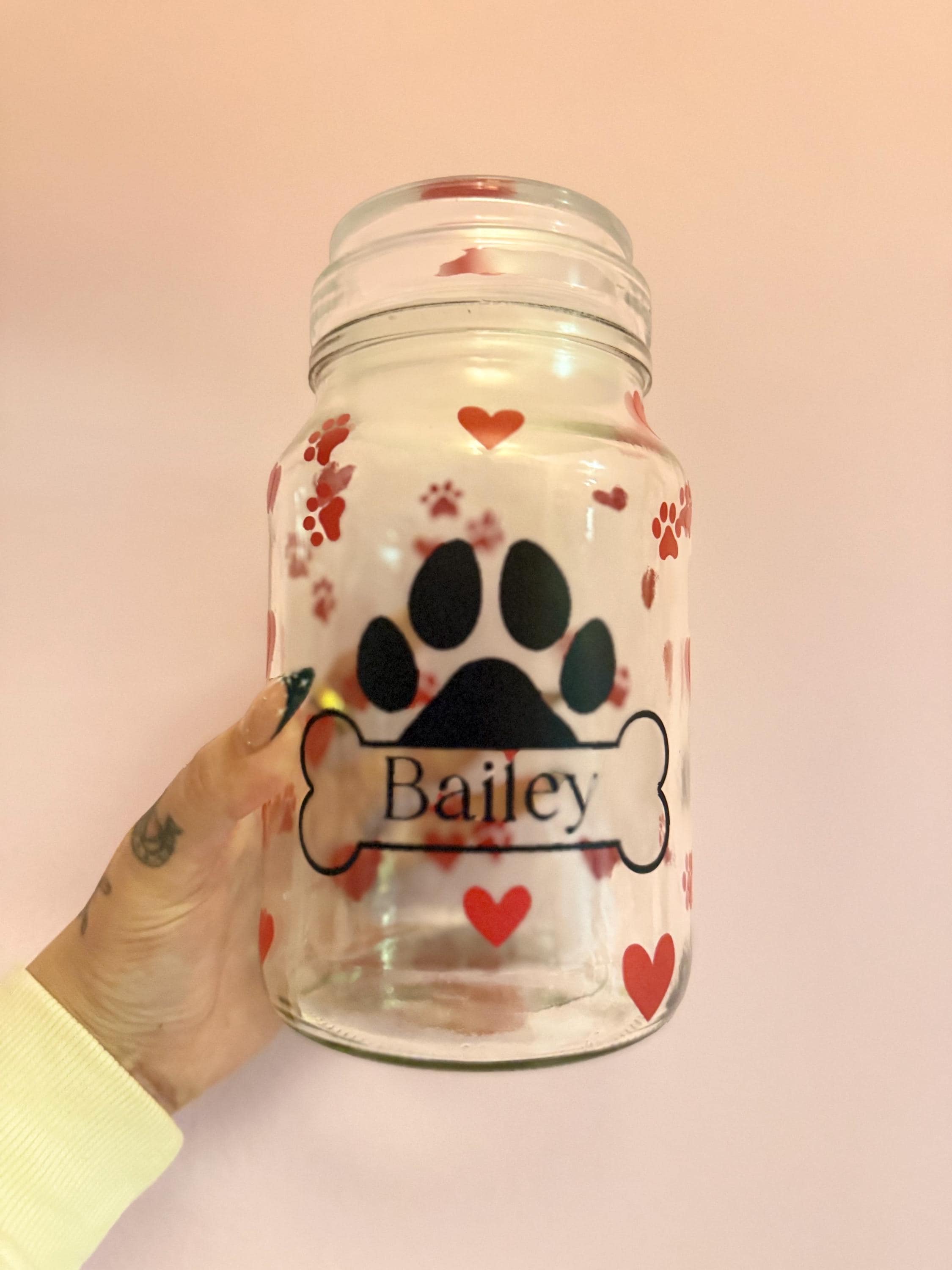 Personalised Pet Treat Jars!