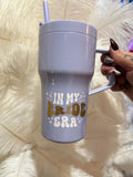 Lilac “In My Bride Era” Stanley-Style Tumbler – 750ml