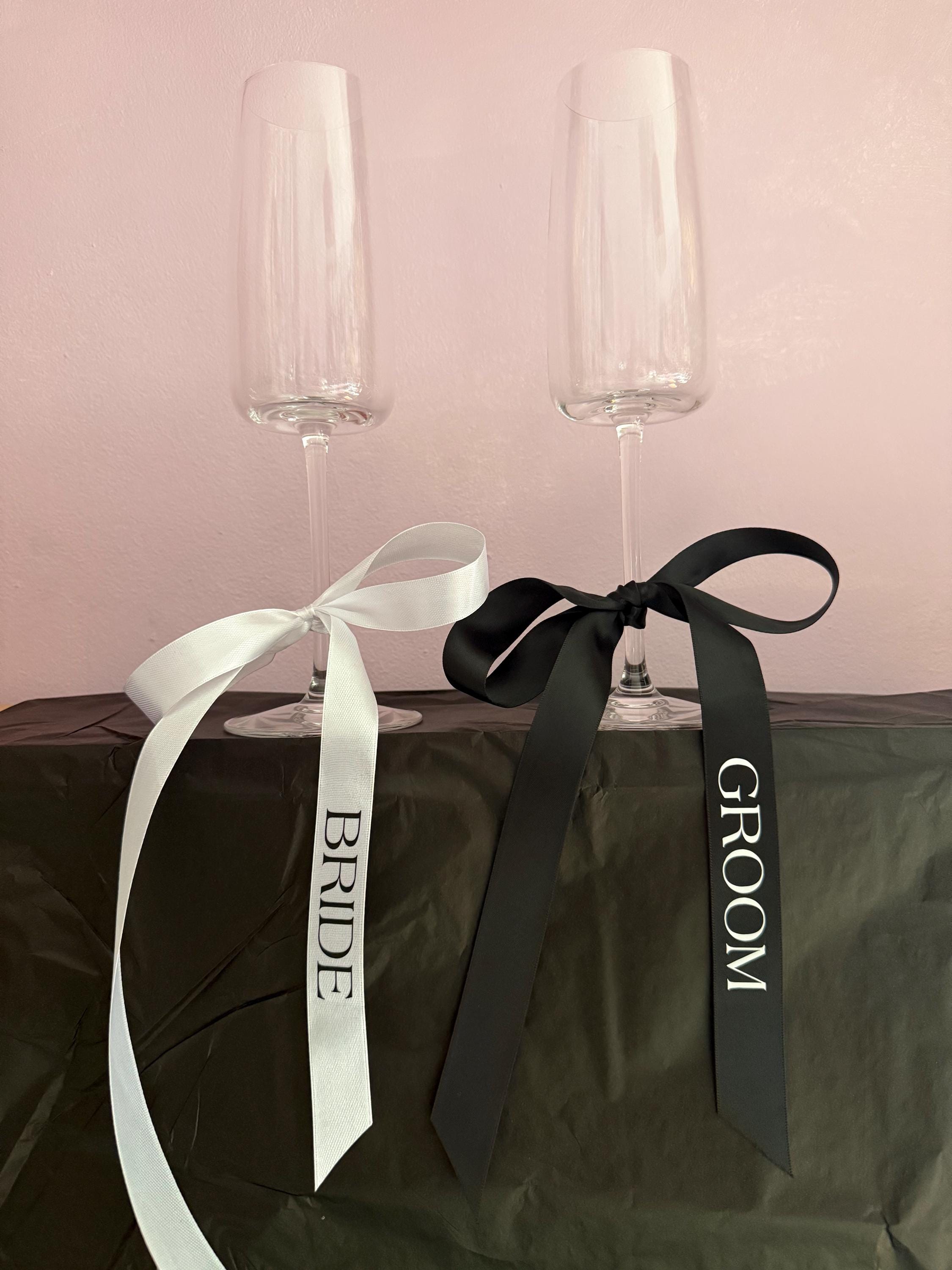 Personalized Wedding Ribbon, Custom Keepsake, Bridal Gift