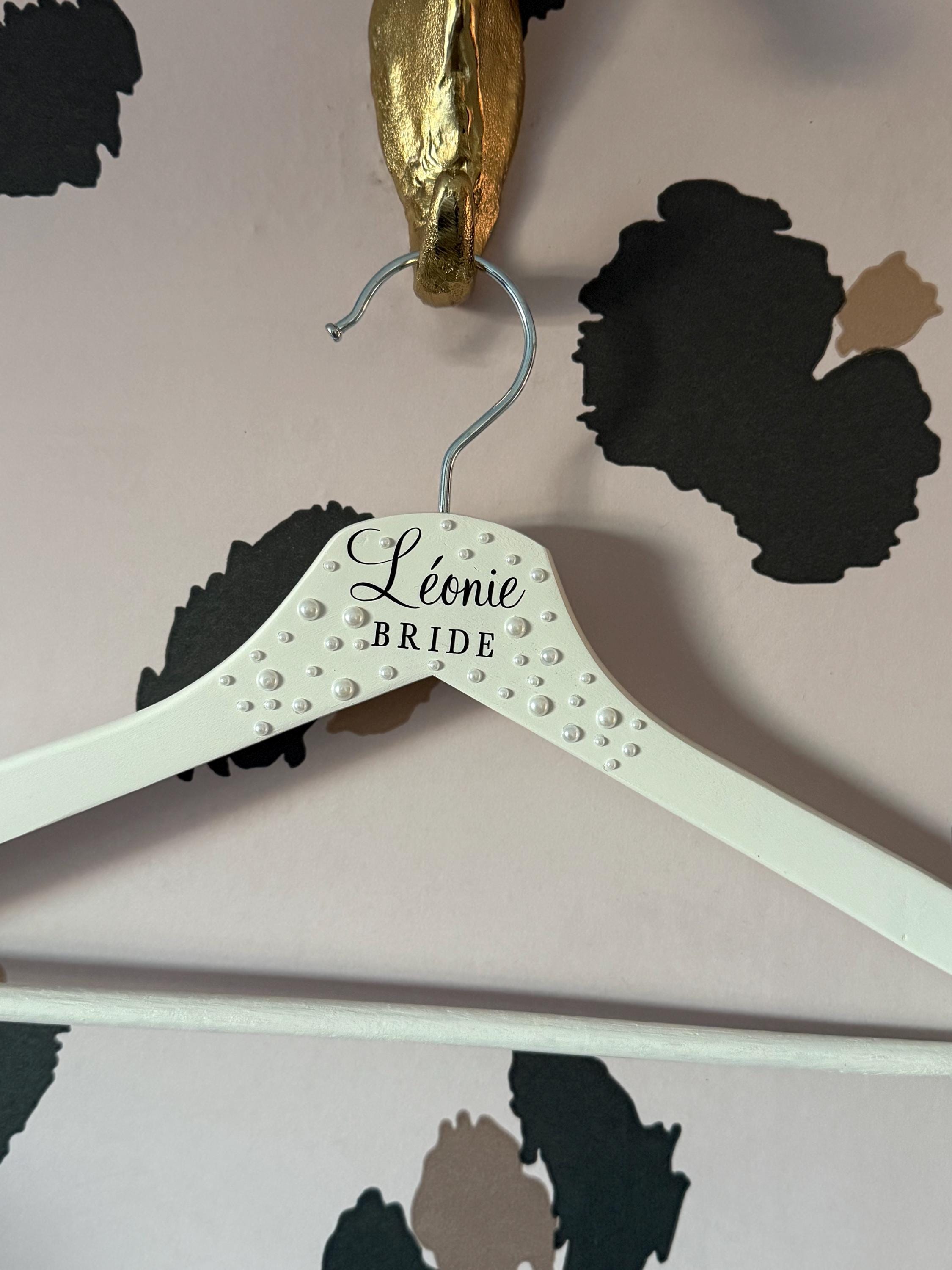 Bridal Party White Hangers