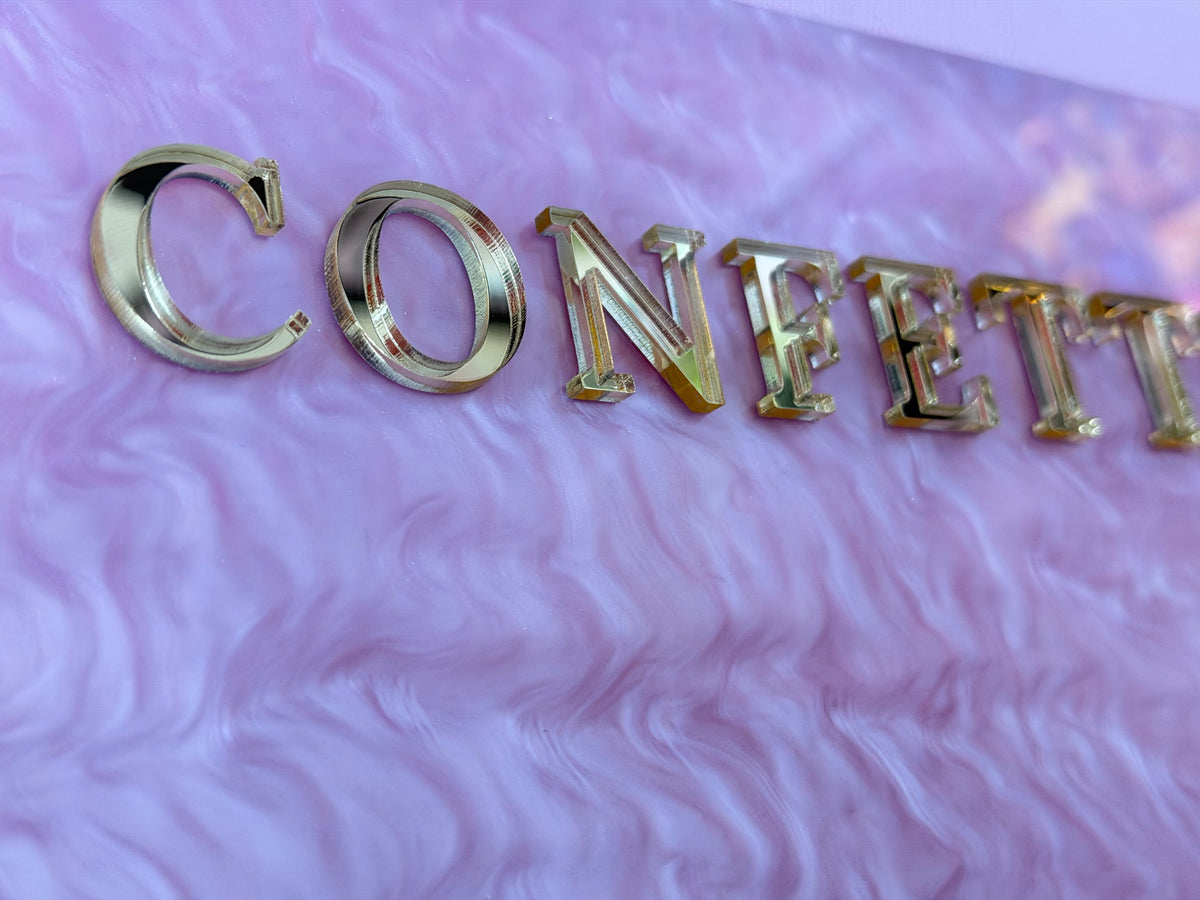 Pick & Mix Signs — Personalised Acrylic