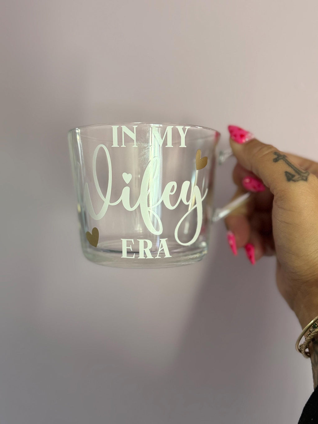 In My Wifey Era Glass Mug | Newlywed Gift