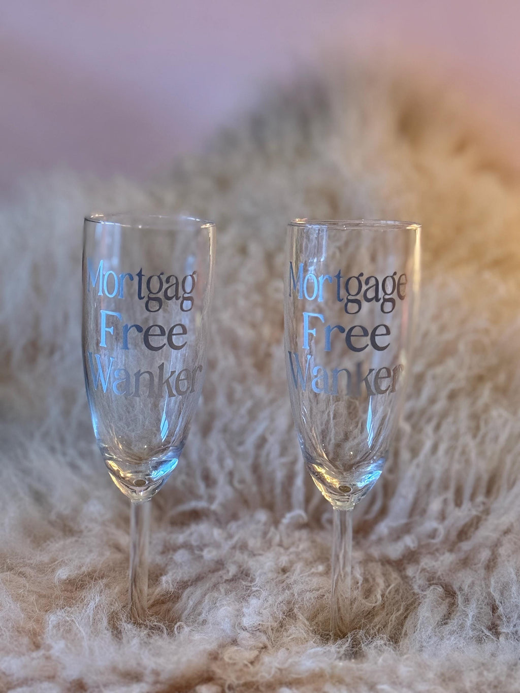 Personalized Champagne Flute | Custom Wedding Toasting Glass, Bridal Shower Gift