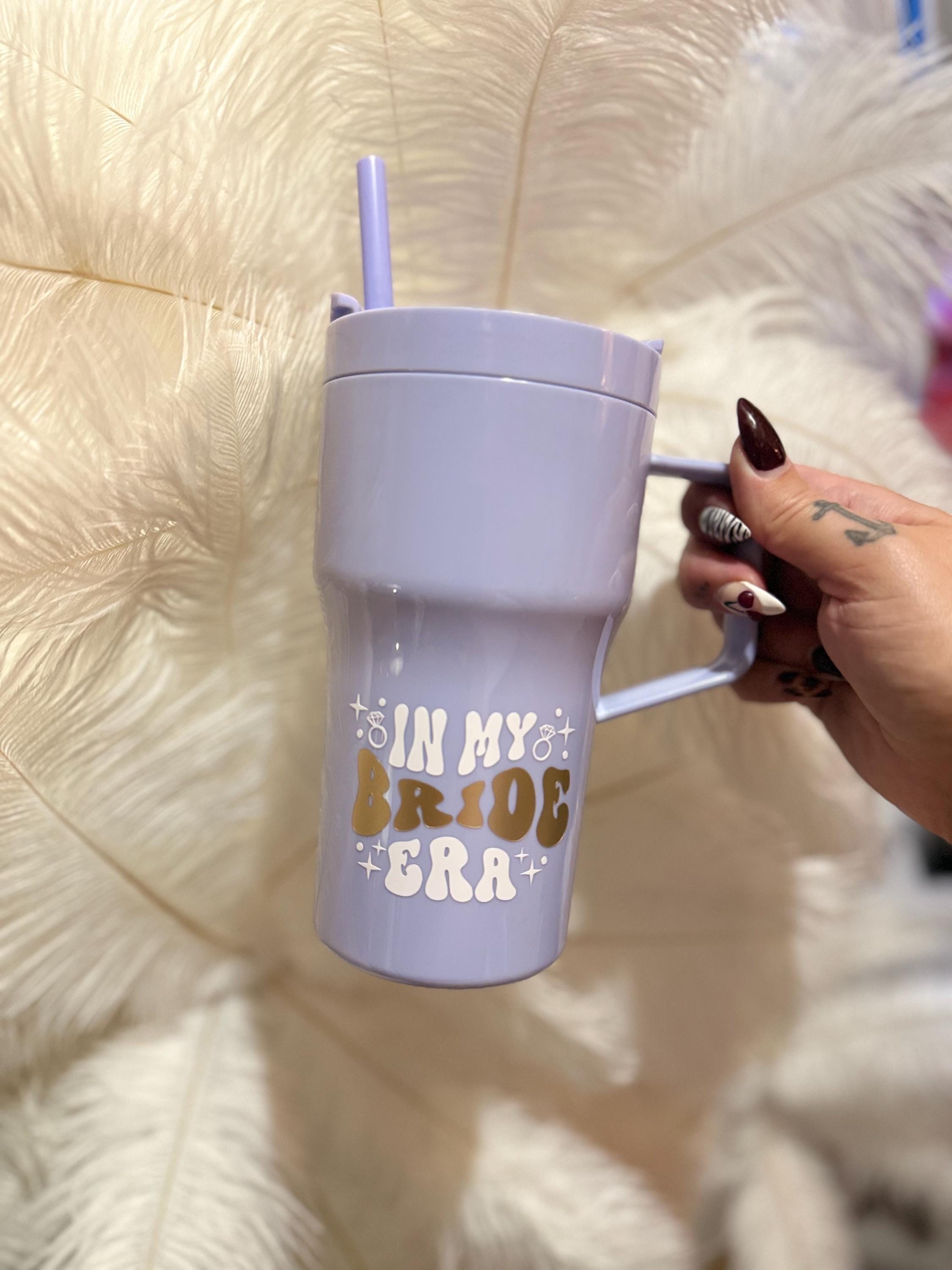 Lilac “In My Bride Era” Stanley-Style Tumbler – 750ml