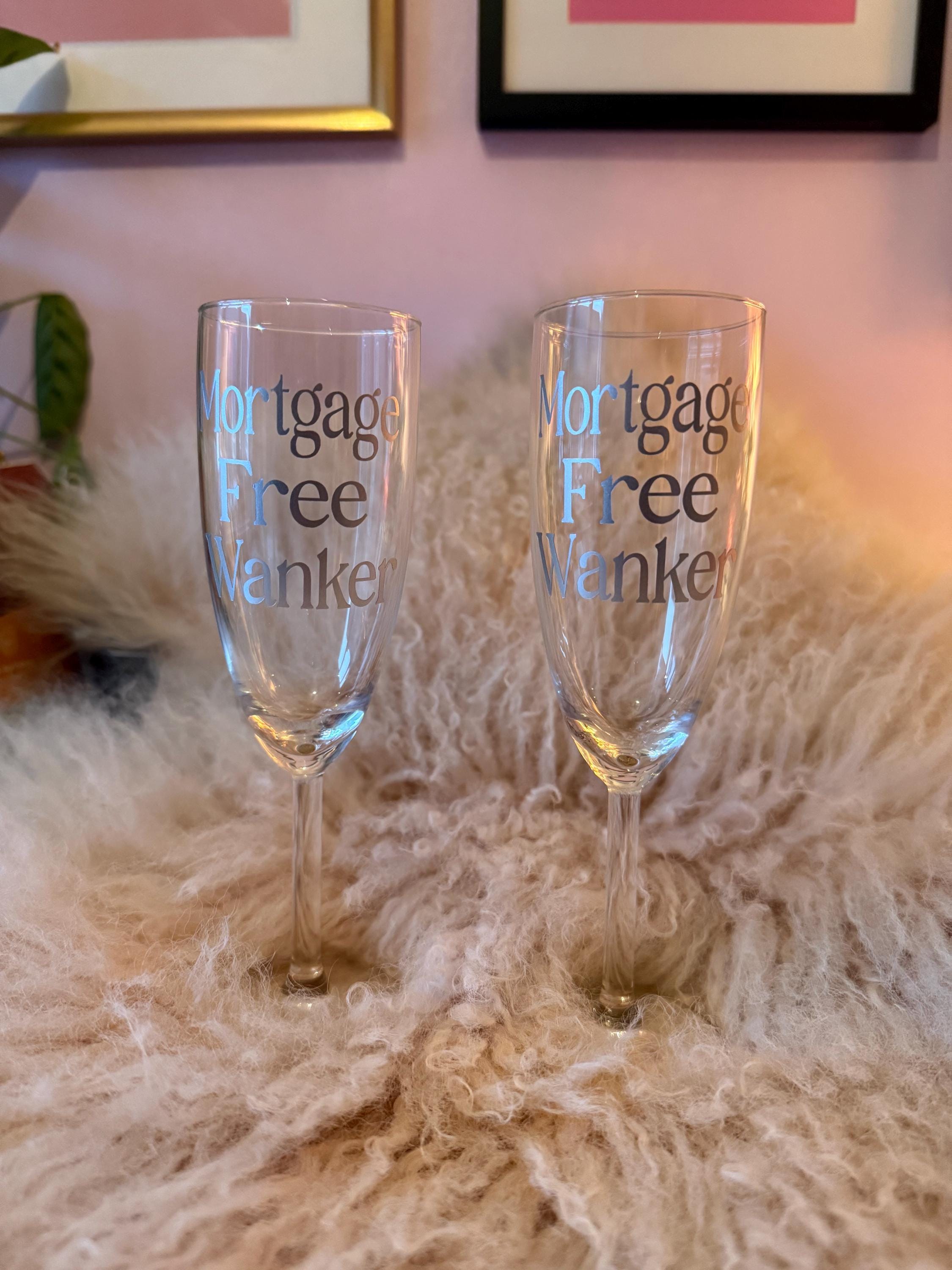 Personalized Champagne Flute | Custom Wedding Toasting Glass, Bridal Shower Gift